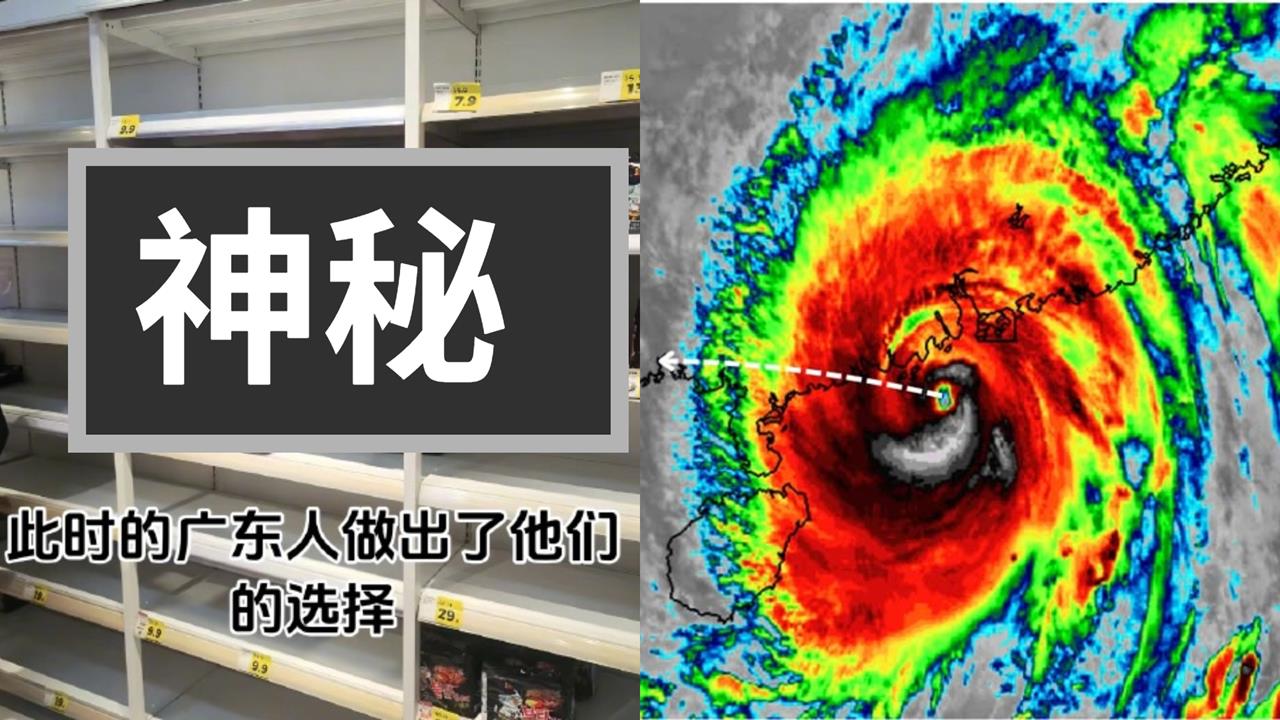 樺加沙將襲中國人瘋狂掃貨！賣場貨架全空「僅剩1款泡麵」網笑翻：最後的倔強