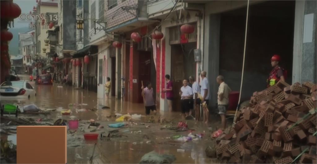 中國南方暴雨不斷 各地水災災情頻傳