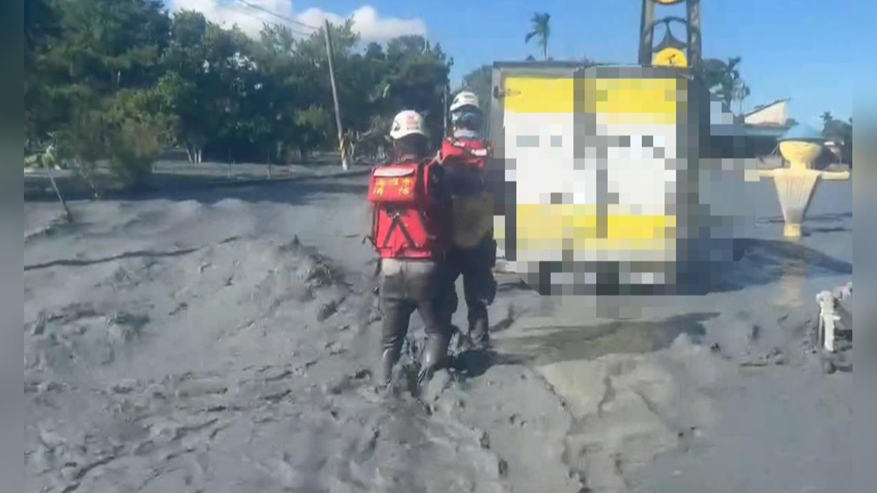 同島一心救援災區！　嘉義行善團出動機具、其他縣市搜救隊抵現場