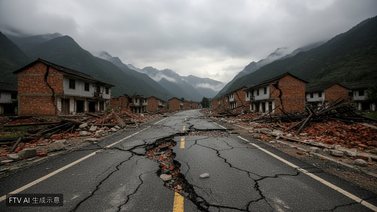 中國廣西發生規模5.2強震!13棟房屋倒塌、逾7千人緊急撤離