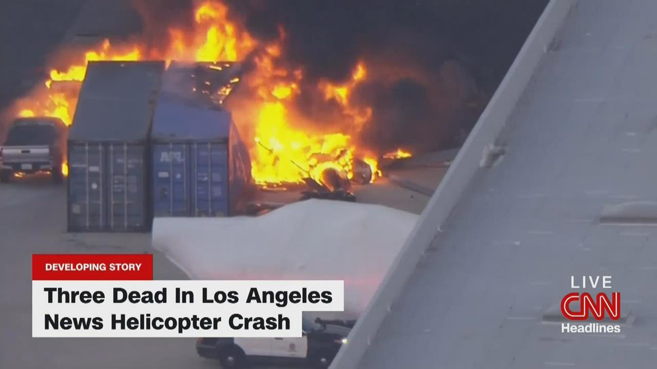 空拍致命車禍卻墜機！　美NBC4電視台直升機墜毀3死1傷