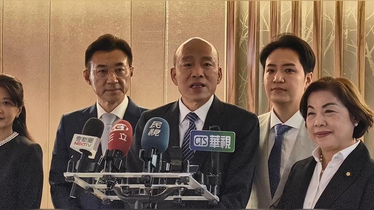 快新聞／韓國瑜與7朝野立委21日訪美　行程出爐了