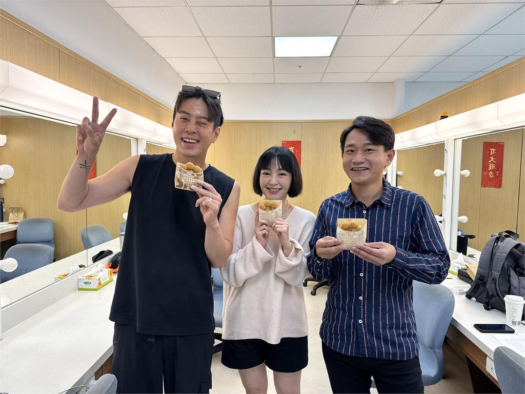 蔡燦得驚喜探班《好運來》帶甜甜圈團圓　真兇即將曝光 劇情高潮在即！