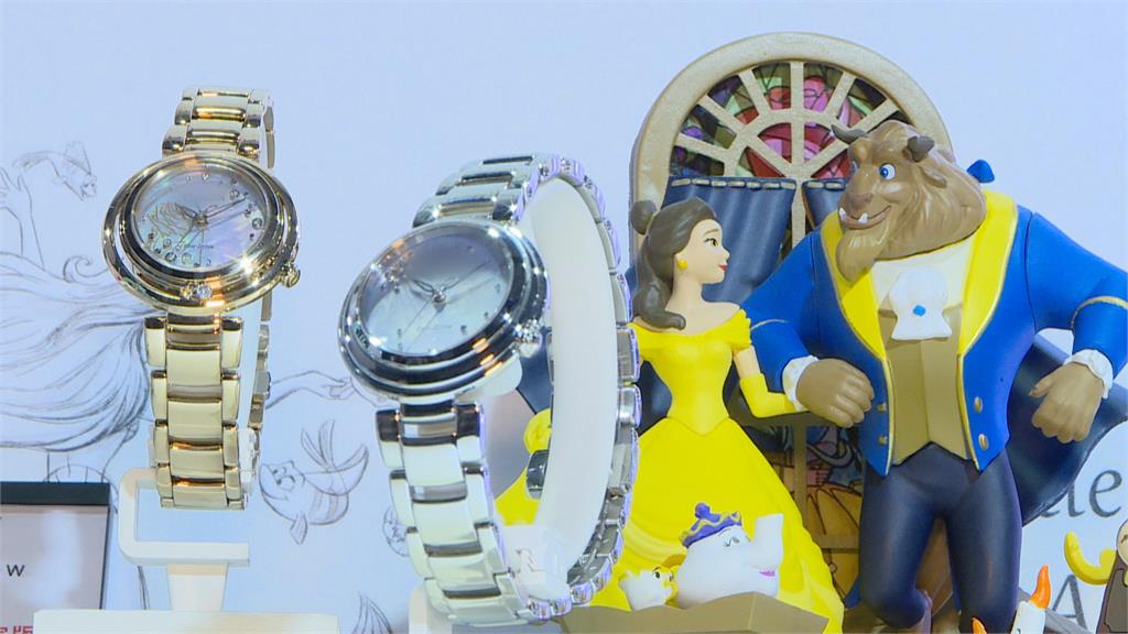 手表品牌推迪士尼聯名款 瑞莎少女心噴發