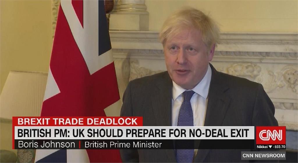 貿易談判陷僵局 英首相強森：很可能無協議脫歐