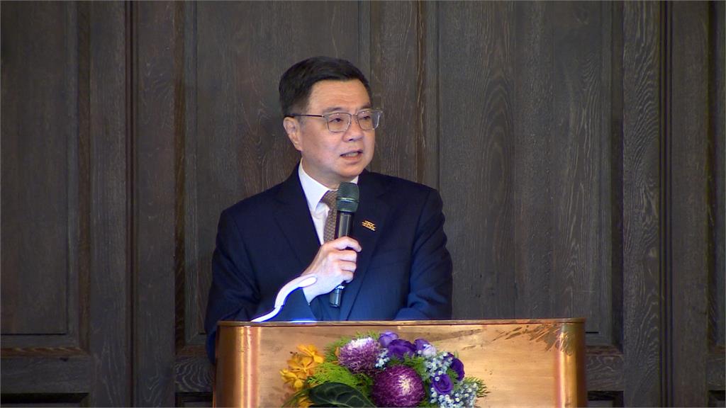 卓揆首場工商早餐會歡慶12強奪冠「Team　Taiwan」拚經濟日不落國