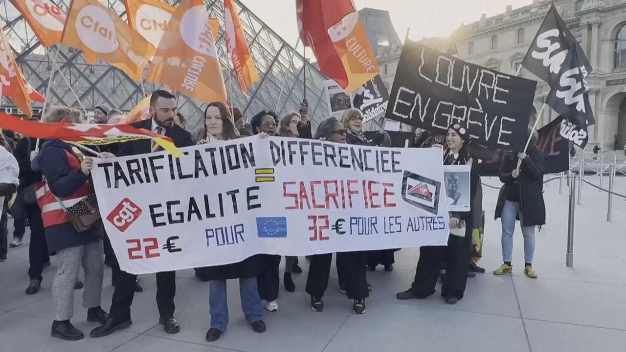 羅浮宮罷工！人手不足關門　遊客撲空直呼失望