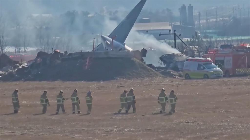 南韓濟州航空失事　2人獲救、其餘179人恐全罹難