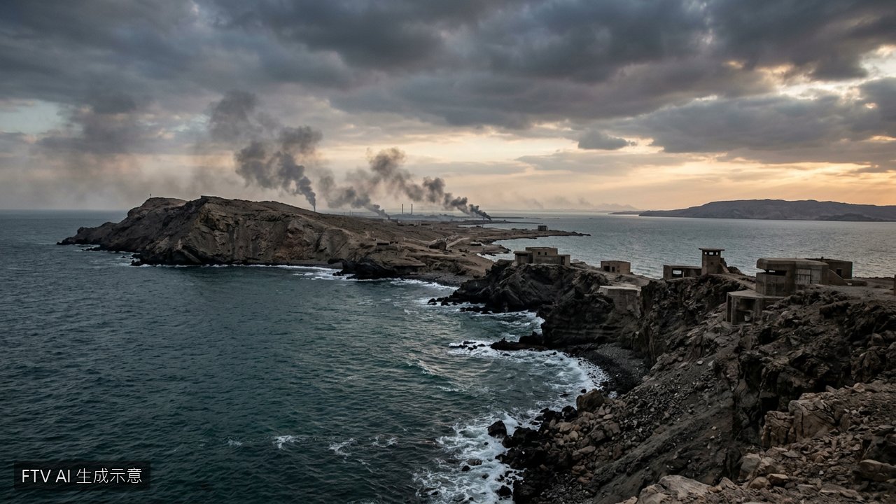 美軍空襲大通布島　摧毀伊朗岸防與飛彈基地