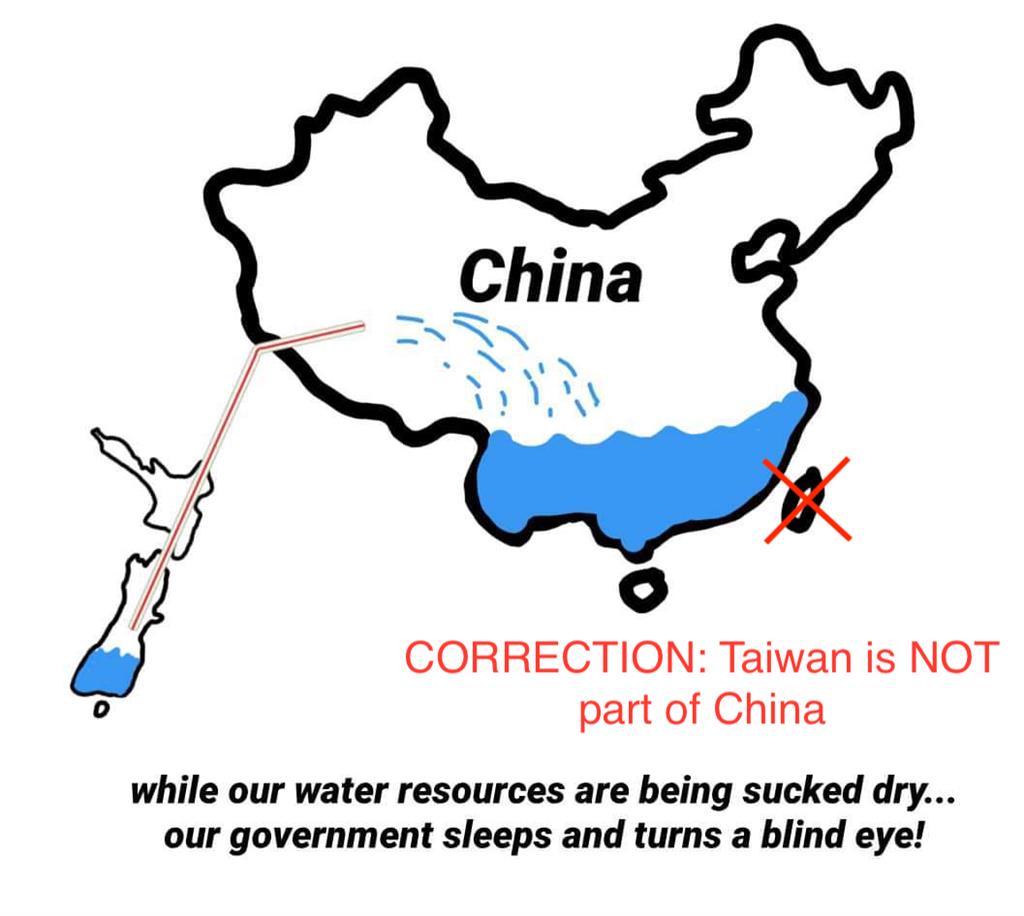 「台灣不是中國的一部分！」 紐西蘭獨立媒體為誤植地圖致歉