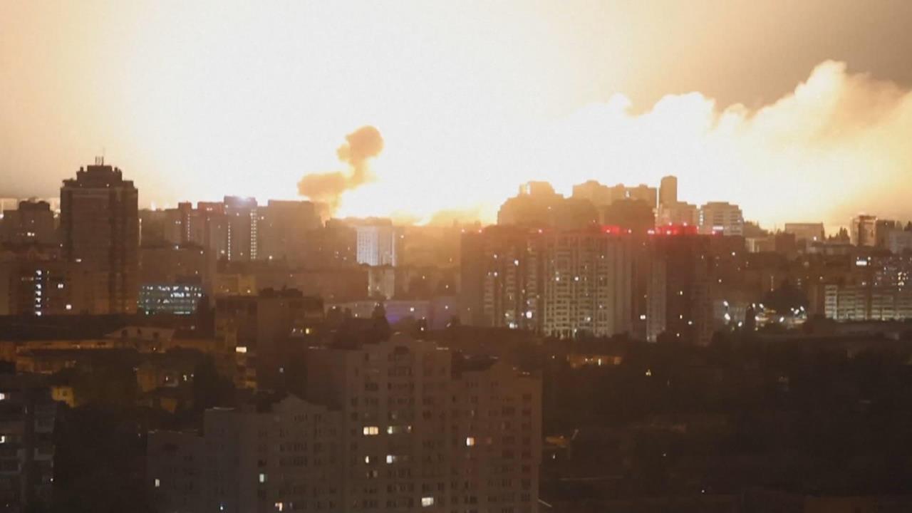 俄軍41枚飛彈狂轟基輔至少5死　烏俄戰爭最大規模空襲之一