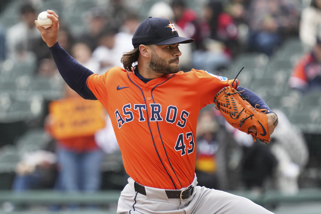 MLB(影)／相隔915天再度踏上大聯盟投手丘！麥考勒斯讓太空人再度升空