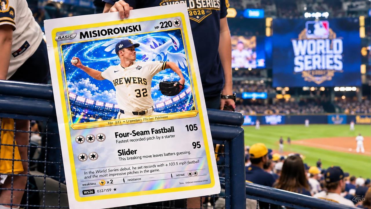 MLB(影)/世界大賽最強「寶可夢」現身!釀酒人王牌生命值220 兩大必殺技曝光