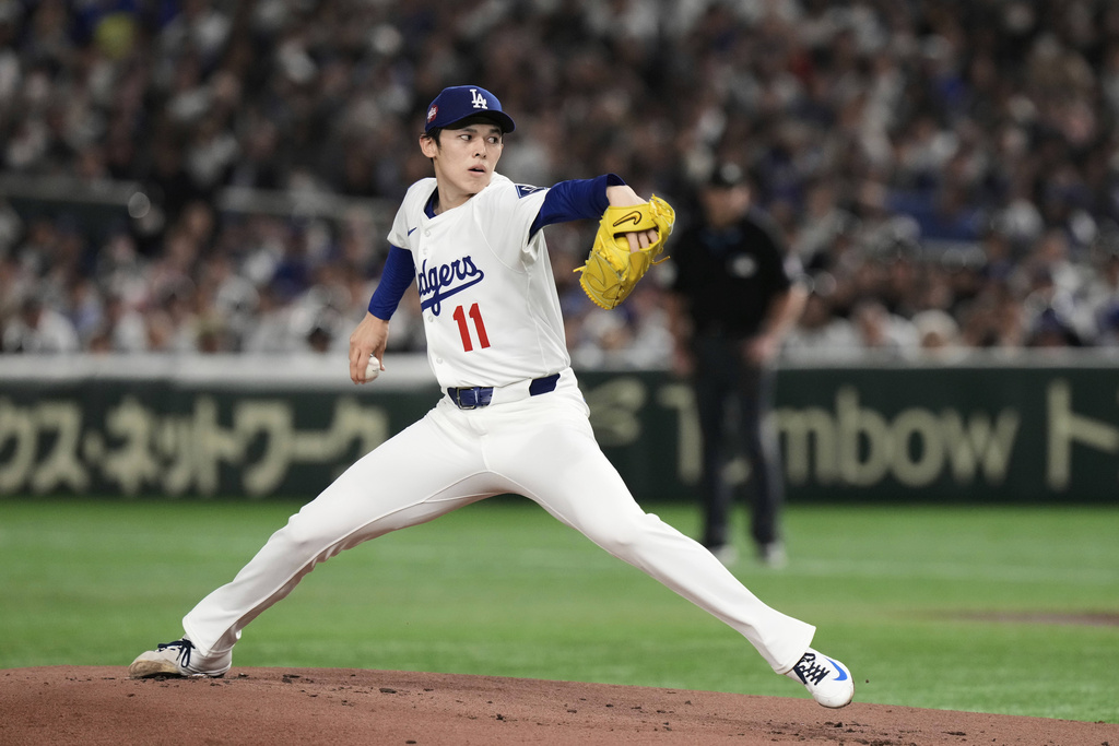 MLB(影)／佐佐木朗希牛棚備戰第三次先發　總教練羅伯茲對他恢復球技充滿信心