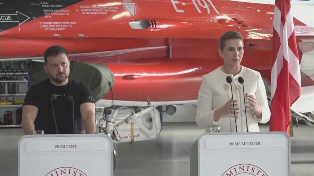 助烏克蘭反攻！　荷蘭、丹麥將提供F-16戰機　澤倫斯基盼其他國家跟進