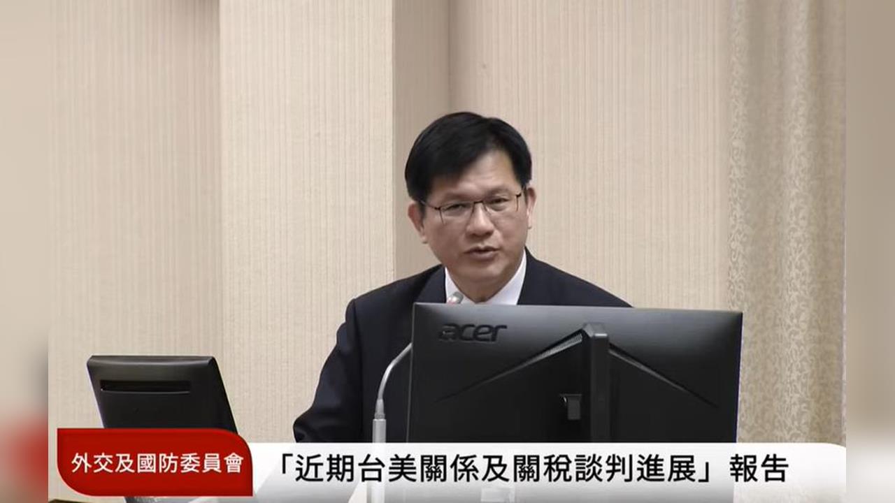 快新聞／台美關稅還在談！　林佳龍今再承諾：當前稅率「僅是暫時性措施」