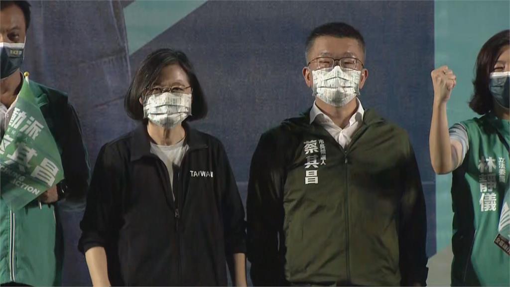 蔡英文合體蔡其昌　力拚翻轉台中