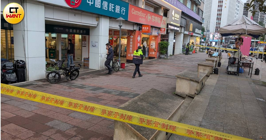 快訊／北市大安區銀行驚傳被搶　歹徒持玩具槍搶銀行被捕
