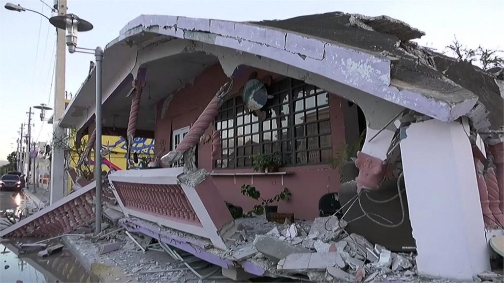 波多黎各規模6.4地震 部分房屋倒塌至少1死