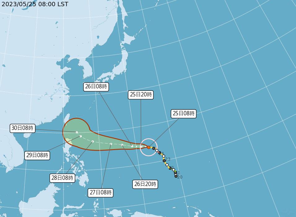 LIVE／「瑪娃」颱風再轉強颱？　氣象局最新說明