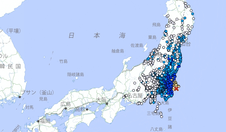 快新聞／日本千葉近海規模6.2強震　最大震度5弱