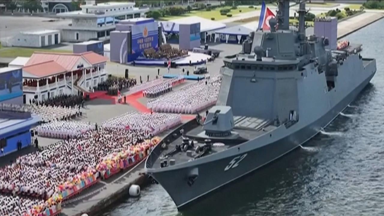 北韓驅逐艦「姜健號」重新出航　金正恩：捍衛北韓海權