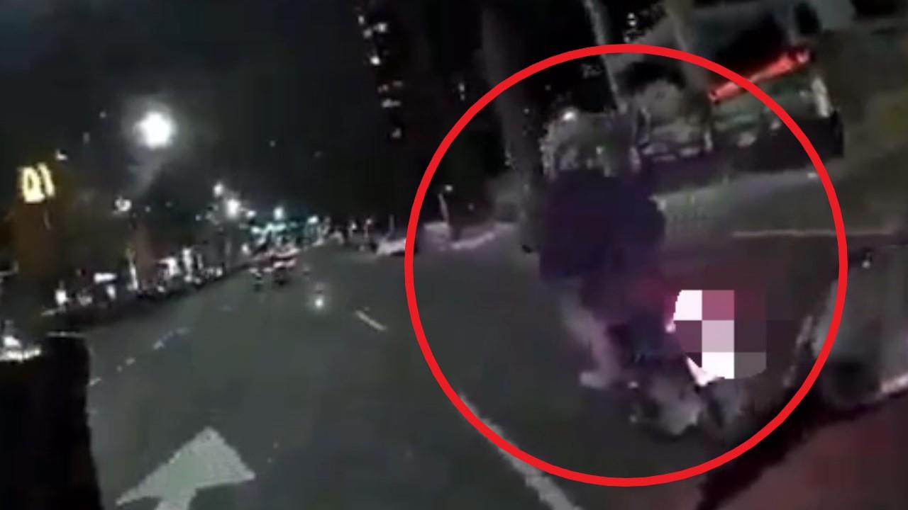 快新聞／往哪裡跑？新北新莊1男「騎車左右搖晃」遭攔查加速逃逸　竟是通緝犯毒駕