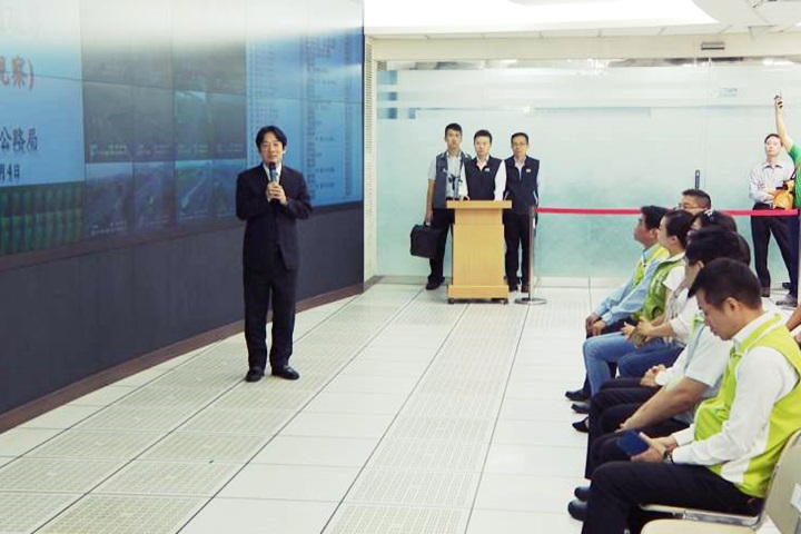 雙十連假怕塞車  賴揆高公局視察聽簡報