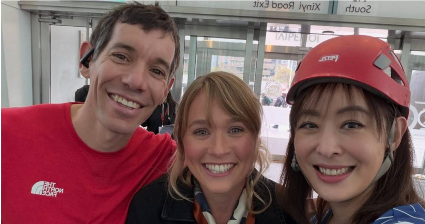 台灣就是敢！賈永婕回應101攀登風波　發文反擊酸民