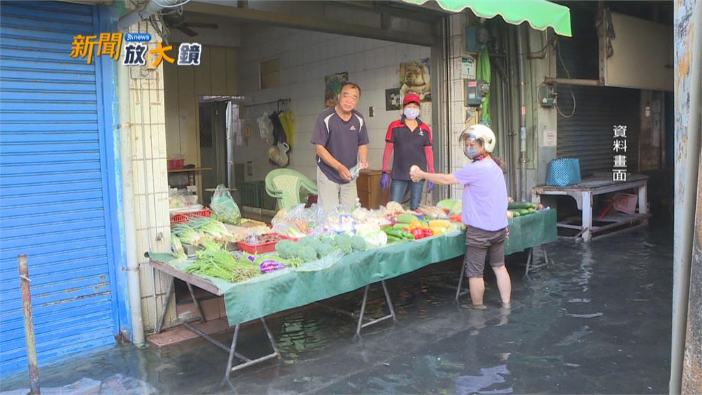 年度大潮+超級藍月　屏東東港大潮水位創紀錄