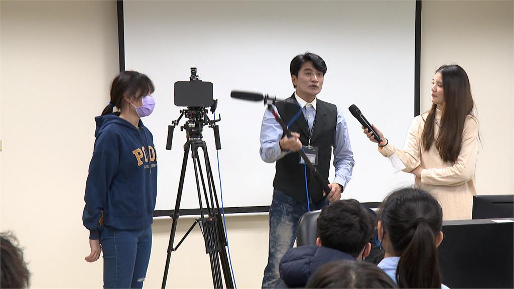 電影導演陳俊宏大學兼課　傳承20多年累積的深厚實力