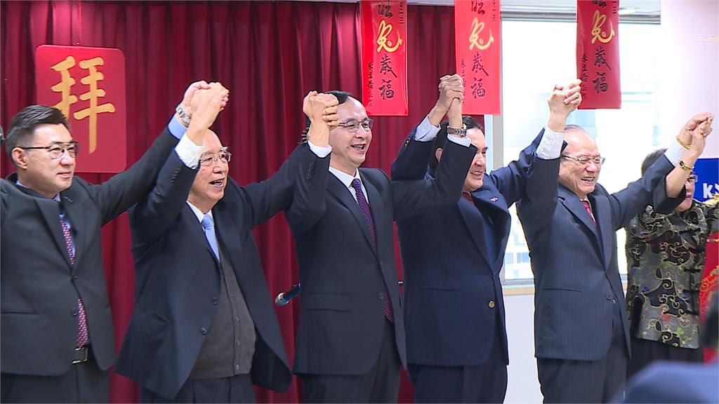 朱立倫主持國民黨新春團拜　不見侯友宜