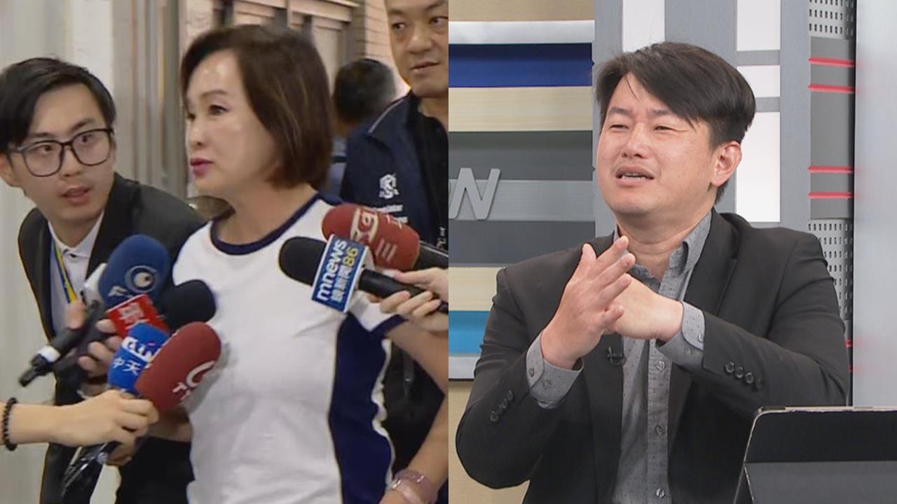 柯志恩登記「出拳打綠營大失敗」畫面流出！陳柏惟看傻「脫口1句猛擊潰」網笑：尷尬