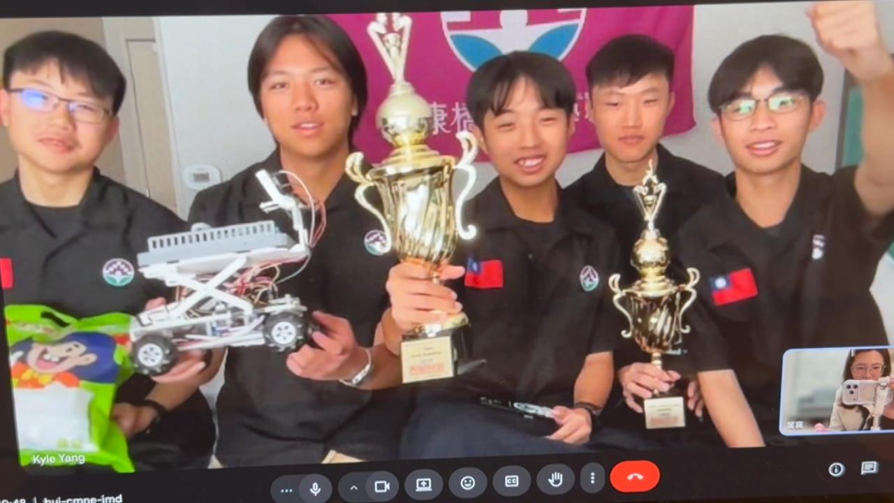 獨家！5位16歲高中生成台灣之光 遠征美國用AI病床獲機器人冠軍