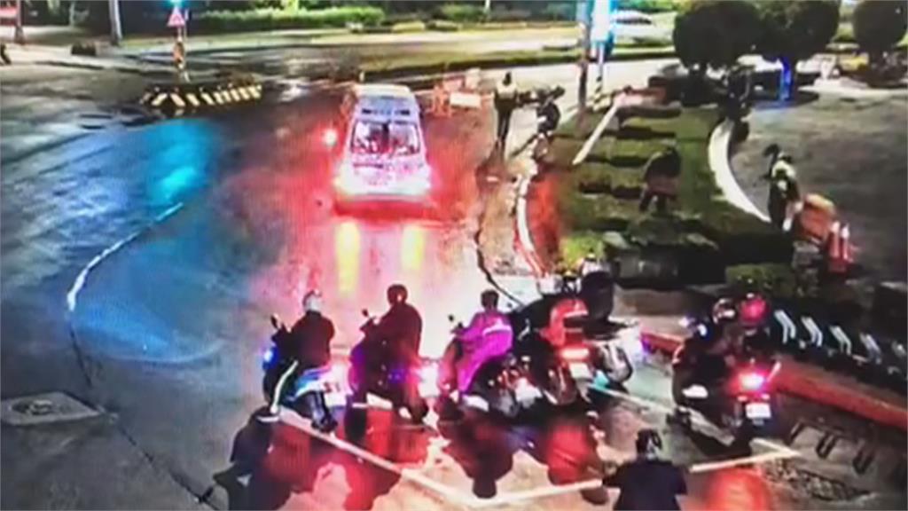 疑不熟路況自撞路緣「彈飛倒地」　18歲騎士身亡、後座女友四肢擦挫傷