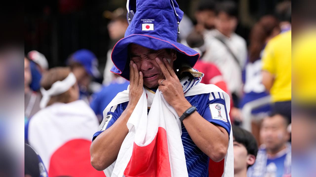 世足賽(影)／日本拚到最後一刻仍輸巴西！中場大將謙田大地：我們還不夠好