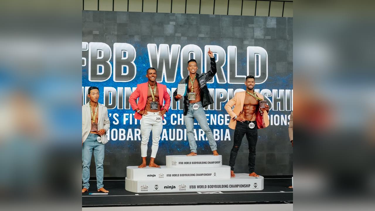 台灣之光！劉明毅世界健美錦標賽「摘雙金」　PO文曬金牌：結婚週年最好禮物