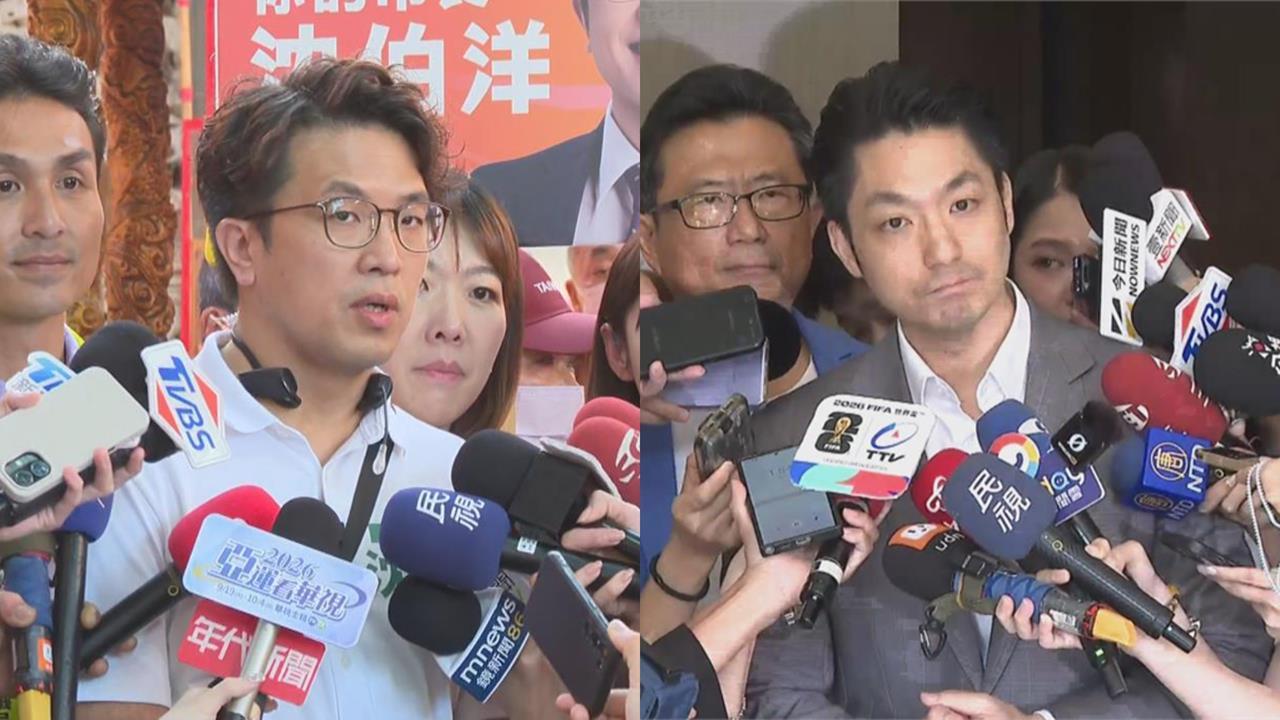 沈伯洋當面「遞辯論邀請書」！蔣萬安競辦深夜竟開酸：不斷放話「王祿仙」