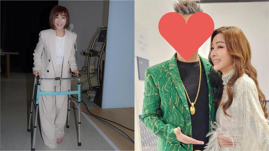 陳美鳳骨裂坐輪椅照樣上台演出！「這大咖男星」秒蹲地做1舉動暖哭她