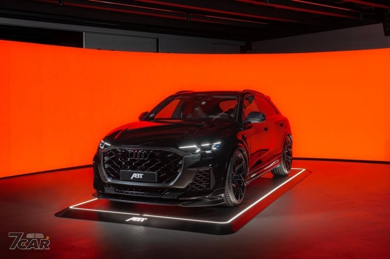 動力上看 760 匹,碳纖空力強化運動氣息 ABT 推出全新 RSQ8-S 改裝套件