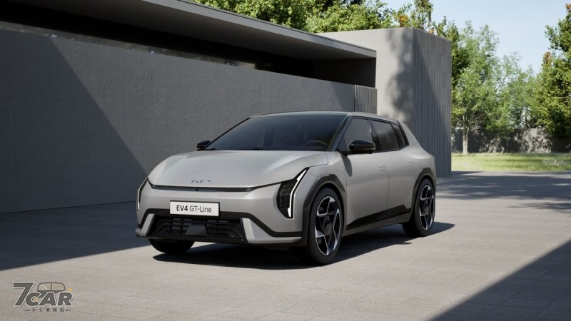 提供轎車與掀背雙選擇　Kia EV4外觀搶先公開