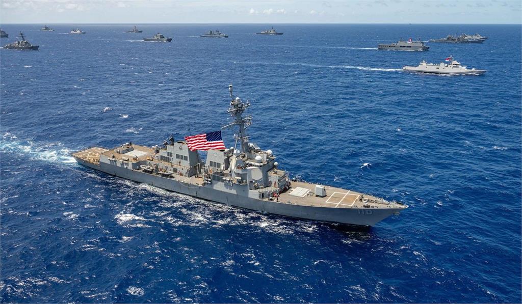 川普重返白宮後第2次　美驅逐艦勞倫斯號23日通過台海