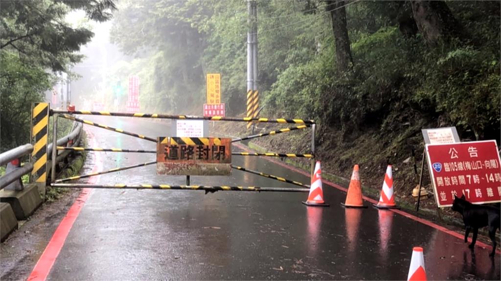 台20線明隧道土石坍方　搶修後單線雙向通車