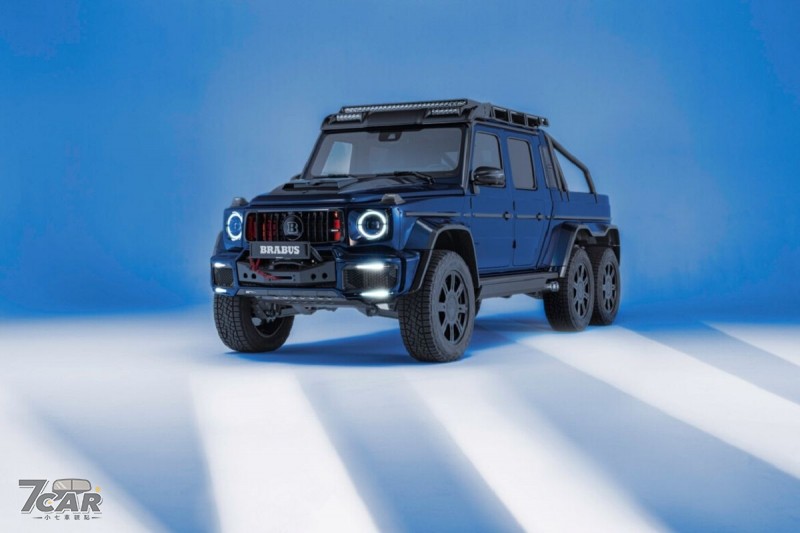 900hp 的六輪越野巨獸來襲　全新 Brabus XLP 900 6X6 Deep Blue 正式登場