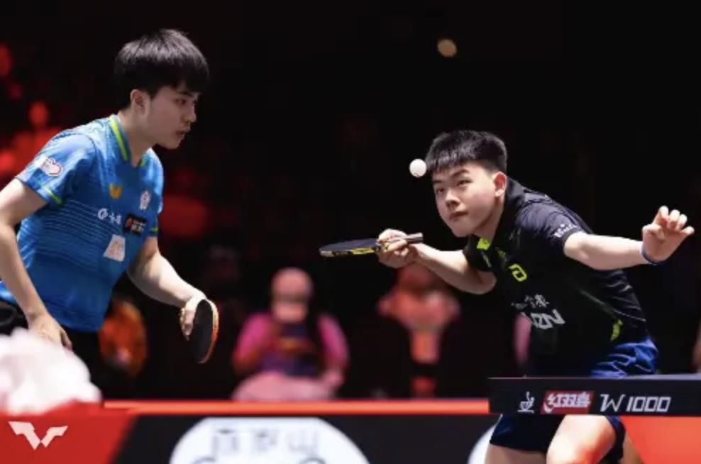 桌球／首度合拍展默契！林昀儒、高承睿勝世界第二闖男雙4強戰