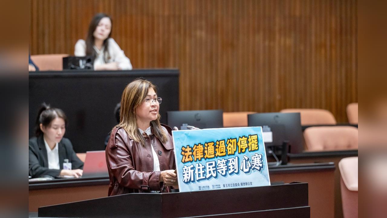 快新聞／麥玉珍又為《新住民基本法》槓政院　卓榮泰曝進度...