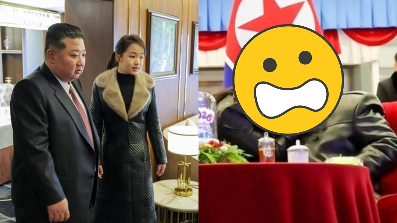金正恩愛女「捧臉甜吻爸」戀人舉止惹議！北韓人民看傻批：超越正常父女關係