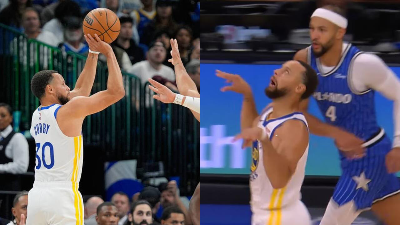 NBA(影)／超越半人半神！柯瑞狂飆34分創紀錄　砍高難度三分「迷之嘲諷」引熱議