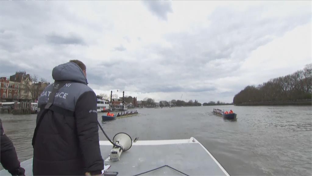 牛津、劍橋百年划船賽　重返泰晤士河迎千名觀眾