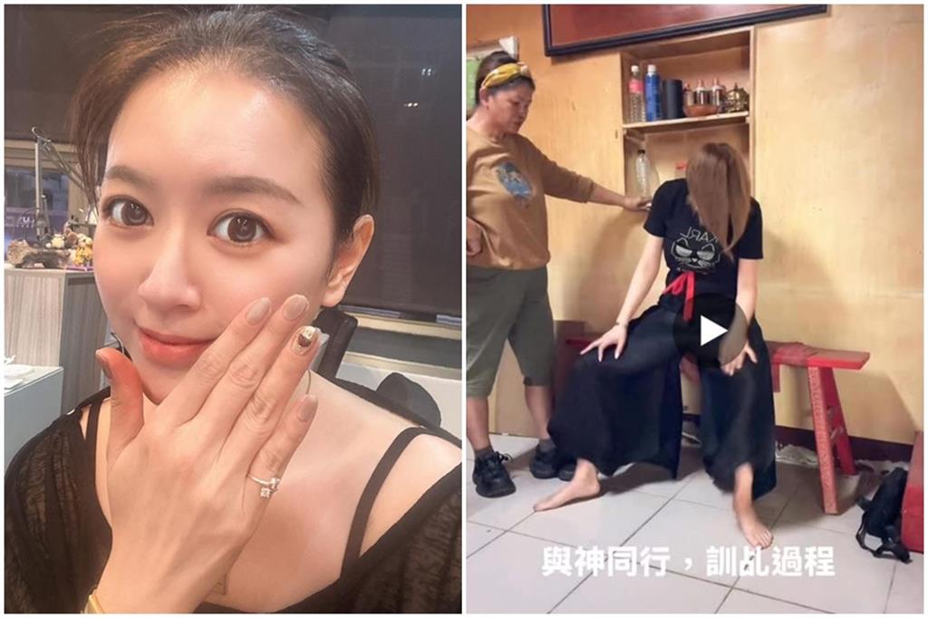 李妍瑾「訓乩」全身抖動　稱媽祖靈動很神奇